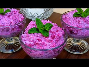 Shredded red cabbage ‼ ️ Try the recipe you will definitely like it 🔝👌
