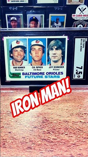 1982 Topps Cal Ripken Jr. Rookie Card | Future Stars Icon! 🧡⚾