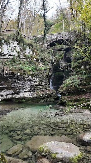 Slovenia’s Hidden Waterfall — Little Kozjak 🌿 #travel #nature #waterfall #naturelovers #slovenia