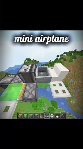 Minecraft Working Airplane Tutorial 🛩️ | Easy Flying Plane Without Mods (Redstone)