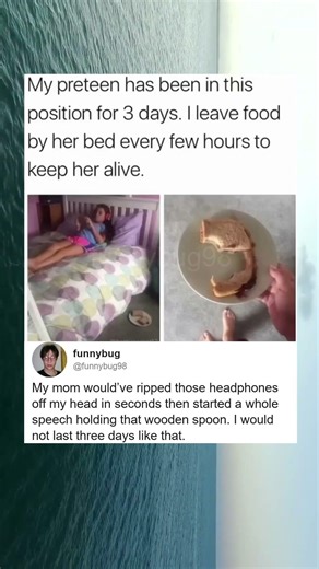 My Mom Wouldve Ripped Those Headphones Off My Head In Seconds Then Started A Whole Speech Holding T