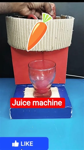 homemade mini juice machine #motor #shortvideo #dcmotor #experiment #juice #juicemachine