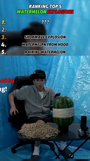 Ranking Top 5 watermelon explosions
