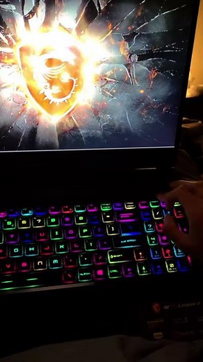 The Best Keyboard Lights MSI GL65 #Shorts