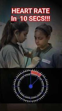 Heart Rate in 10 Seconds🔥 | Learn How to Measure Pulse Rate Fast