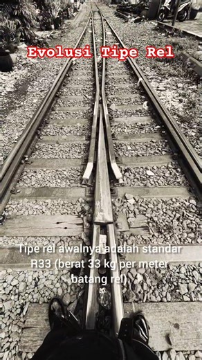 Types of Indonesian Railway Tracks: From R33 to R54 #railwayfans #train #kai #historyoftrains