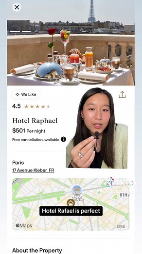 best hotels in Paris with incredible views of the Eiffel Tower 🇫🇷🥐❤️ follow us for more hotel recs! #paris #france #besthotelsinparis #parishotel #travel #traveltiktok #traveltok #parisrecs #paristravel #europe #eiffeltower #eiffeltowerviewhotel #pullmanparishotel #hotellacomtesse #hotelraphael #citadineshotel #hotelduquesne #greenscreen