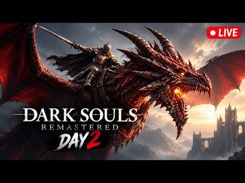 Dark Souls Remastered LIVE Day 3🔥 Completing One of the Toughest Games | Best Souls Game India