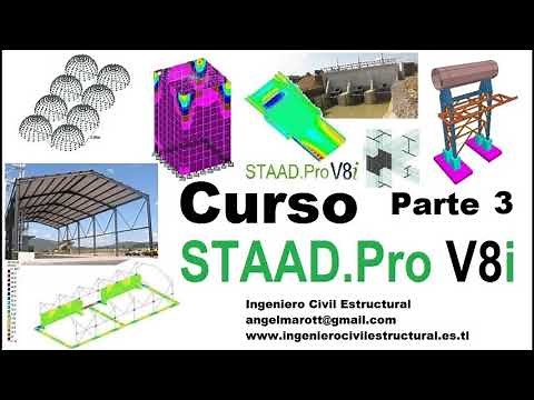 Curso Staad.Pro V8i Parte 3