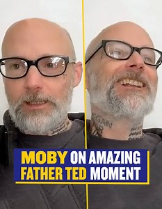 What an amazing Father Ted story! 🇮🇪 🐴 🙏🏻 📿 "Wouldn't it be amazing if Dougal (Ardal O'Hanlon) could play My Lovely Horse with me to the [Slane] crowd... So, I did one of the most indulgent rock stars things I've ever done & sent a helicopter to pick him up!" - who knew Moby was such a big fan! | Today FM