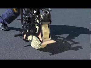 RollNRack Fastback -fire hose roller for hand lines or forestry hose- In Action - RollNRack System