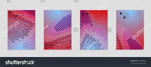 Minimal Cover Banner Template Geometric Halftone Stock Vector (Royalty Free) 773585962 | Shutterstock