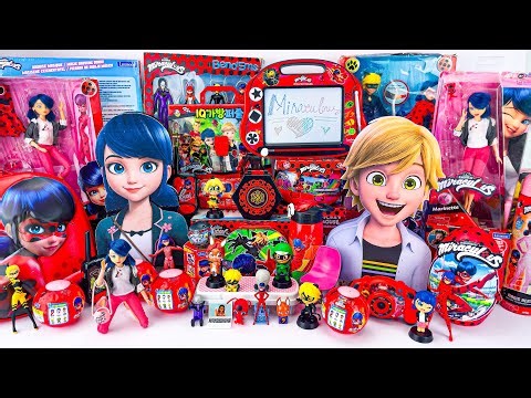 Miraculous Ladybug Toys Collection ASMR Unboxing Review | Mystery Cat Noir & Ladybug Surprise Boxes