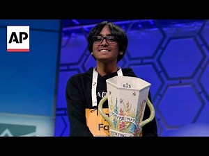 Faizan Zaki wins the 2025 Scripps National Spelling Bee