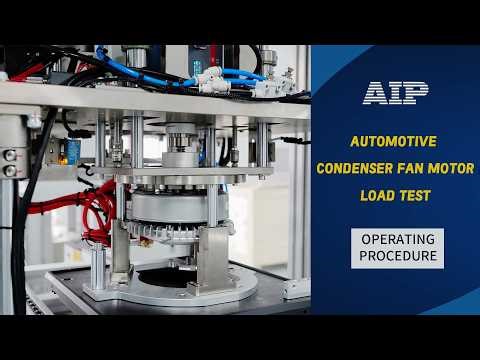 Automotive Outer Rotor Condenser Fan Motor Load Tester