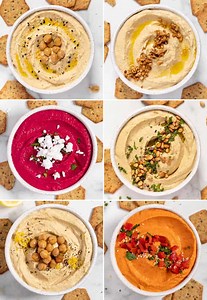 How to Make Hummus - 6 Easy Homemade Hummus Recipes!