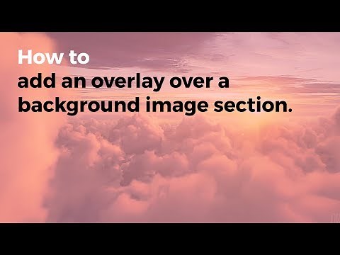 V2 - Add Background Image with Overlay in Cornerstone