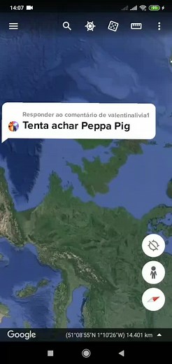 Busca la casa de Peppa Pig en Google Earth