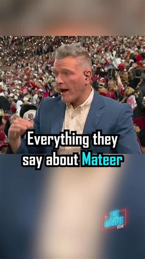 Pat McAfee on Instagram: "Hold the phone... This is SPECIAL THIS IS WHAT COLLEGE FOOTBALL IS ALL ABOUT"