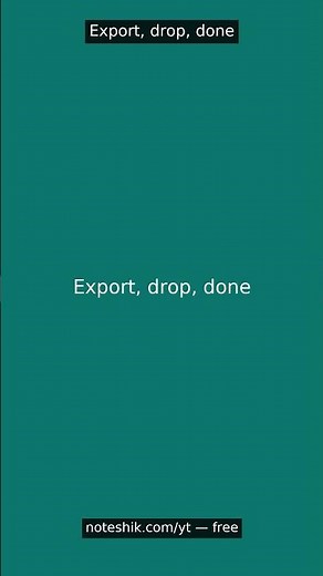 Replace Evernote in 1 Click — Free Forever, Keep Every Note