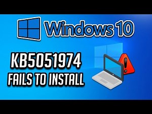 Windows 10 で、Windows Update （ 22H2：KB5051974 ）更新に失敗する- 方法