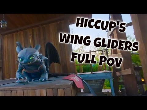 EPIC UNIVERSE: Hiccup's Wing Gliders Full Ride POV