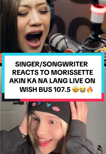 WHISTLE NOTES?! 😭 @Morissette voice is UNREAL 🔥 HOW DOES SHE DO THAT?! #morissetteamon #wish1075 #vocalbreakdown #singerreacts #akinkanalang