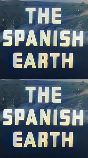 The Spanish Earth (1937) | Ernest Hemingway Documentary | Public Domain - 4K Colorised