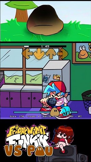 FNF: Vs Pou Remastered [Part 1] #shorts