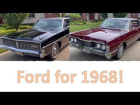 Is this Ford's Best Year? The 1968 Ford Lineup Was a Masterpiece of Style, Substance & Quality