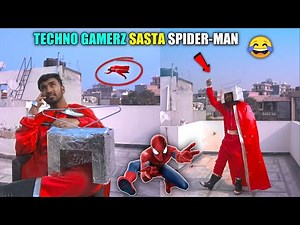 TECHNO GAMERZ BECOME A SPIDER MAN 😁 || Netflix India Techno Gamerz