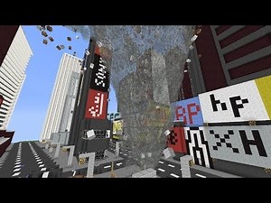 Minecraft: TORNADO MOD VS. NEW YORK CITY MAP! (New York City Tornado Outbreak)