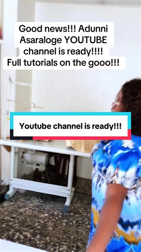 Rush and follow my YouTube channel for quality tutorials #fashiontiktok #sewingclass #sewingtutorial #adunniasaraloge