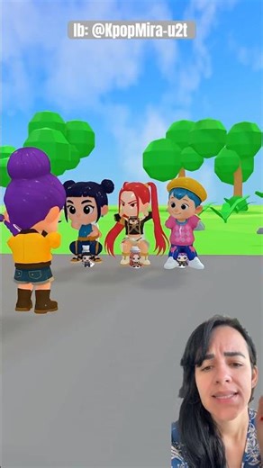 Who can help Rumi⁉️ KpopMira-u2t #pkxd #humor #animation