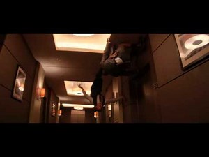 inception full rotating room (zero gravity) fight