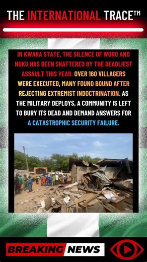 Tragedy in Kwara. 🇳🇬 162+ ☠️ in the villages of Woro & Nuku | The International Trace™ #war #usarmy