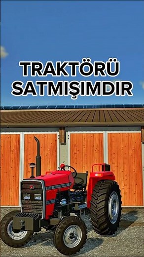 TRAKTÖRÜ SATMIŞIMDIR | FARMİNG SİMULATOR