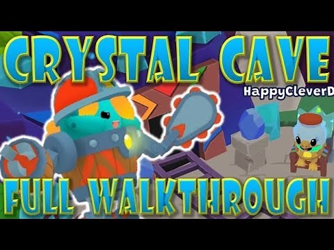 INSANE!!! NEW AREA Crystal Cave FULL WALKTHROUGH in Boddle!!!