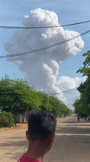 Fireworks Facility Blast Sends Massive Smoke Cloud Into Sky