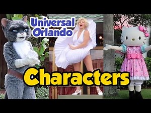 Meeting Characters at Universal Studios Florida - Theme Park Delight