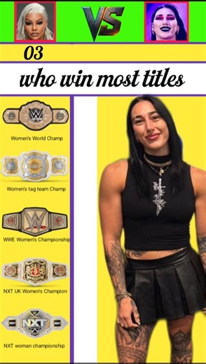 Rhea Ripley vs Jade Cargill Who Win Most Matches