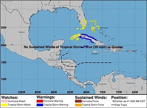 2020 would not be complete without a storm like Eta drawing this path across the Caribbean and Gulf of Mexico. | US National Weather Service Tampa Bay Florida