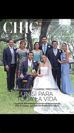 CHIC Magazine on Instagram: "Hoy #JuevesdeCHIC te traemos la cobertura completa y todos los detalles del espectacular enlace de Melissa Arias y Gabriel Préstamo en nuestra edición impresa y digital. ¡No dejes de verla! 🤍 . . Busca CHIC impresa en puntos de voceo Milenio o ingresa a nuestro website oficial para ver la edición digital. Link in BIO. 📲"