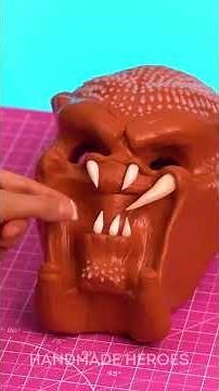 Girl Creates Terrifying Predator Mask from Scratch!