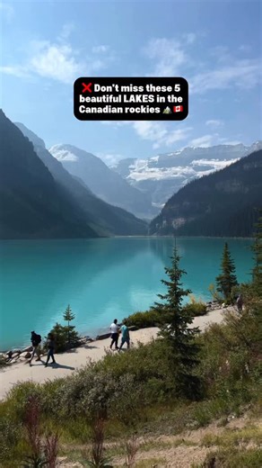 If it’s your first time in Canada 🇨🇦 , here are 5 MUST-SEES and easily accessible lakes in the Canadian Rockies 🙌: 💡Travel tip: If you’re visiting from outside Canada, get yourself an eSIM. We’ve been using Simify @travelwithsimify on our international trips and it’s saved us hundreds on roaming fees. With Simify eSIM you’ll get: ✅ Unlimited data ✅ No roaming fees ✅ Keep your physical SIM ✅ Easy install in minute It’s affordable, super easy to set up, and you don’t even need to remove your p