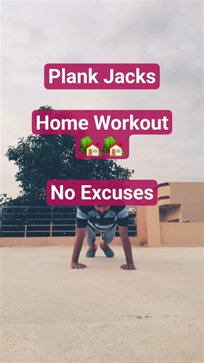 Plank Jacks #fitness