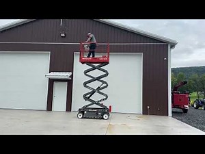 2019 Skyjack SJIII 3219 Electric Man Scissor Lift Annual Inspection 157 HRS 25' Working Height 9921