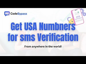 Get USA numbers for sms verification | CodeBypass
