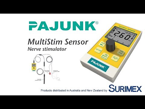 Surimex: Pajunk MultiStim Sensor (nerve stimulator, a guide to nerve mapping)
