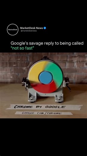 MarketDesk News | Crypto & Forex Insights on Instagram: "They didn’t tweet. They proved it. ⚡️ Back in 2010, a competitor called Chrome “not so fast.” Instead of arguing, Google built a wild experiment: potato cannon, sound waves, lightning tests – all filmed in real time – just to show a browser loading pages faster than your eyes could process. That’s the difference between claiming you’re good and showing you’re undeniable. Would you bet on your product with a demo this bold? 👀 #google #chro